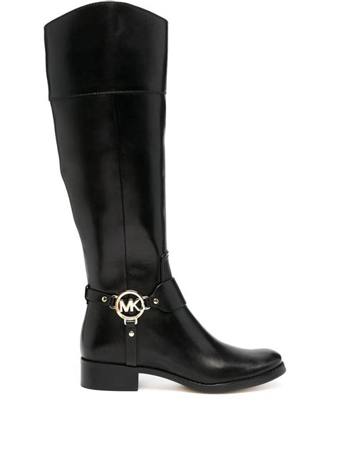 michael kors fulton riding boots|Michael Kors kara bootie.